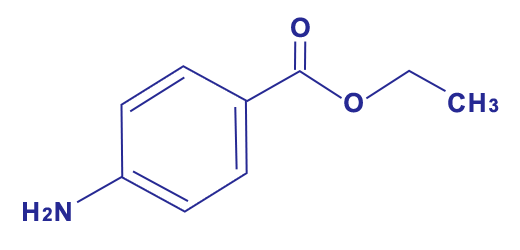 アミノ安息香酸エチルの化学式