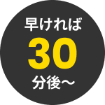 30分後〜