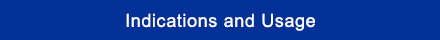 Indications and Usage