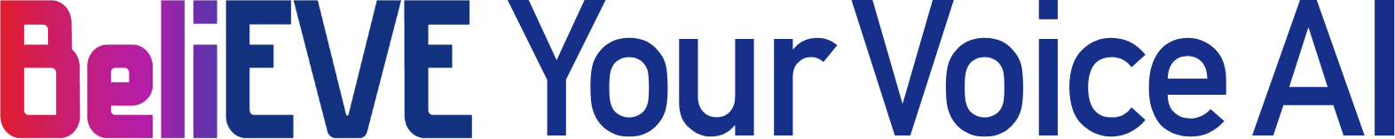 ビリーブユアボイスAIのロゴ