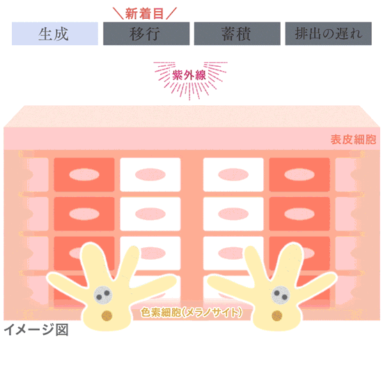 シミ 隠れジミ 薄いシミ に ハイチオール ホワイティア プレミアム ハイチオール エスエス製薬