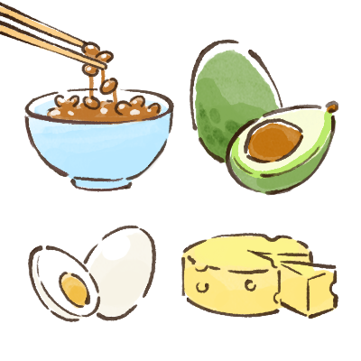 栄養バランスのとれた食事を