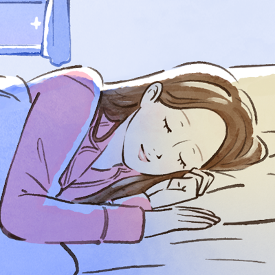 睡眠と肌荒れの関係