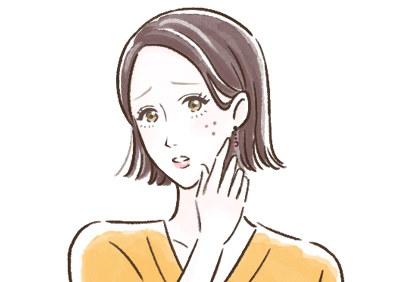 肌荒れの症状・原因・対策