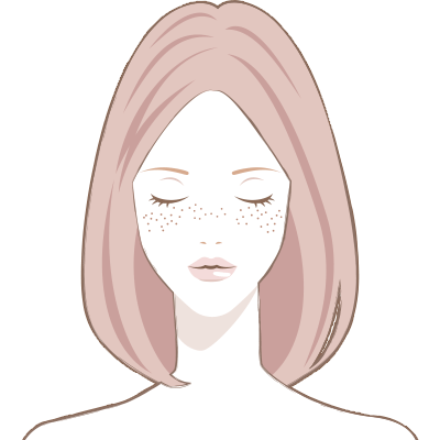 そばかす(雀卵斑)のイメージ